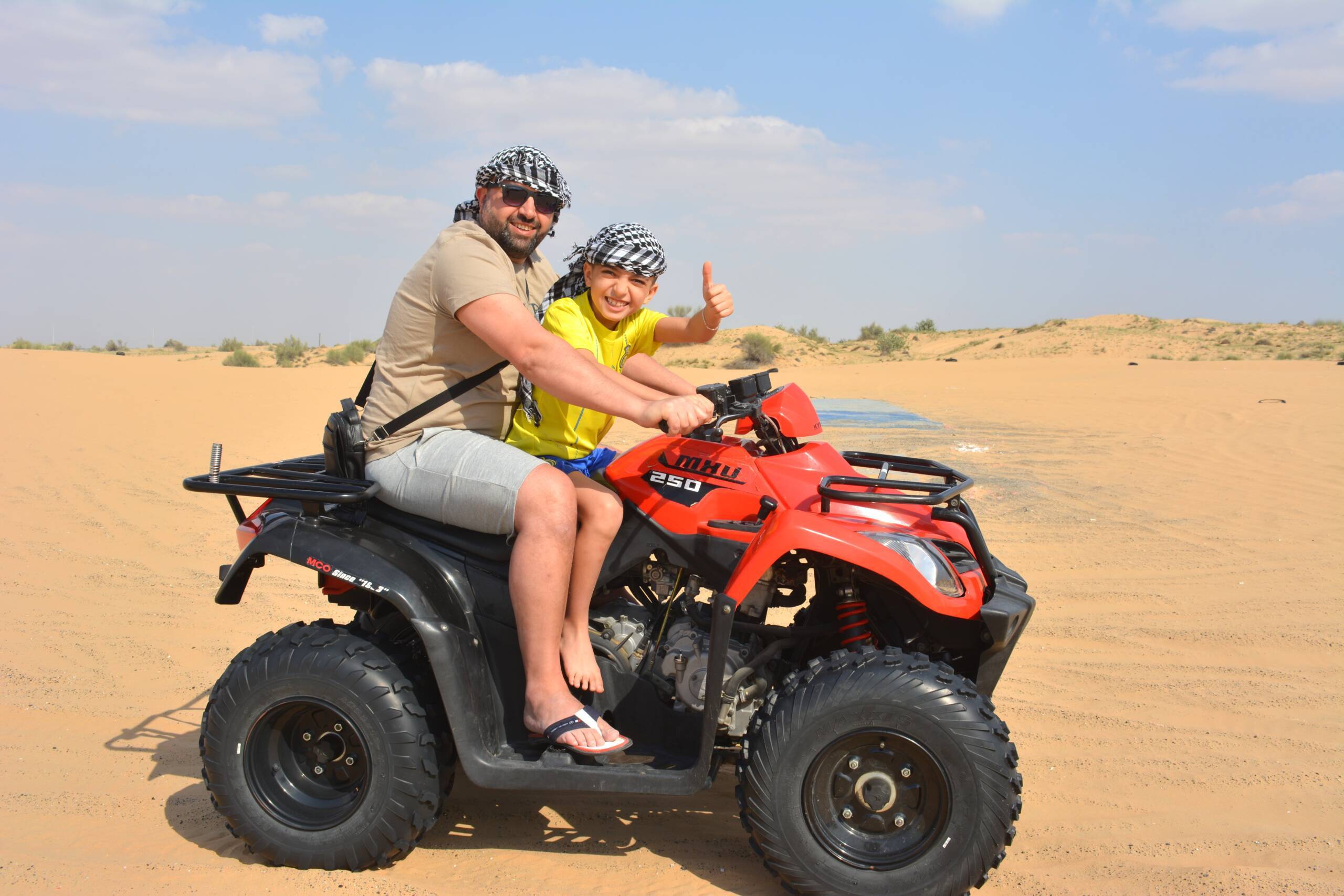 Evening Desert Safari with Quad Bike